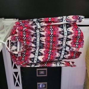 BDG urban outfitters geometric button up